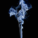 10x7cm Mystic Finger Hells Smoke Trick Smoking Illusion Magician Paper M6G9 H1V9