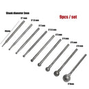 Spherical Burr Diamond Grind Needle Head Cutter Grindings Bit Jade Carve Tool