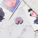 Cute Fashion Cartoons Dripping Metal Pin Badge Little Daisy Brooch Corsage