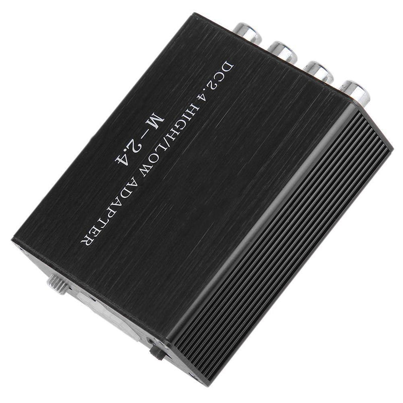 Car Audio RCA Speaker High to Low Level Line Output Converter w/ Wire