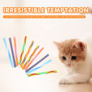 13cm Cat Teaser Color Spring Pet Flexible Interactive Bouncing Toys Random