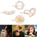 Hair Accessories Love Heart Geometric Hair Claws Headwear Hair Clips Barrettes