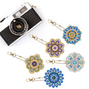 Rhinestone Drawing Keyring Pendant Full Special Shaped Drill Diamond Painti