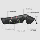 Reflective Strips Fleece Thickening Keep Warm Winter Knee Brace Riding Kneepad