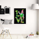 40x50cm DIY Gnome Oil Paint By Numbers Wall Home Living Room Bedroom Decoration