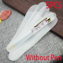 Affairs Frosted Glossy Solid Color Plastic Translucent Pencil Bag Pen Pouch