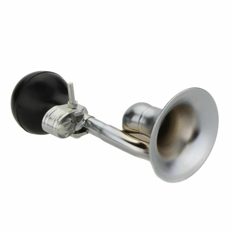 Bicycle Bike Cycling Metal Air Horn Hooter Squeeze Bell 1x Speaker Bugle T hot.