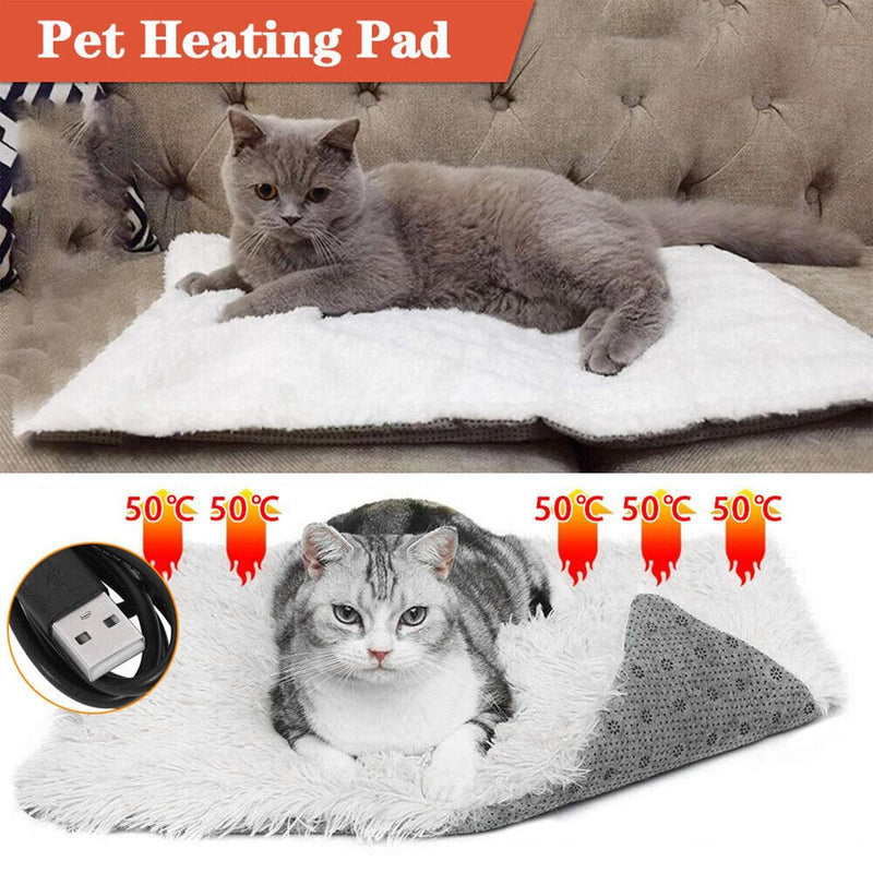 Pet Heating Pads Cat Dog Electric Heat Mats Heated Beds Puppy Whelping Pads~