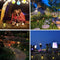 Creative Garden Solar Hollow Lantern Lawn Lamp LED Moon Star Ground Light