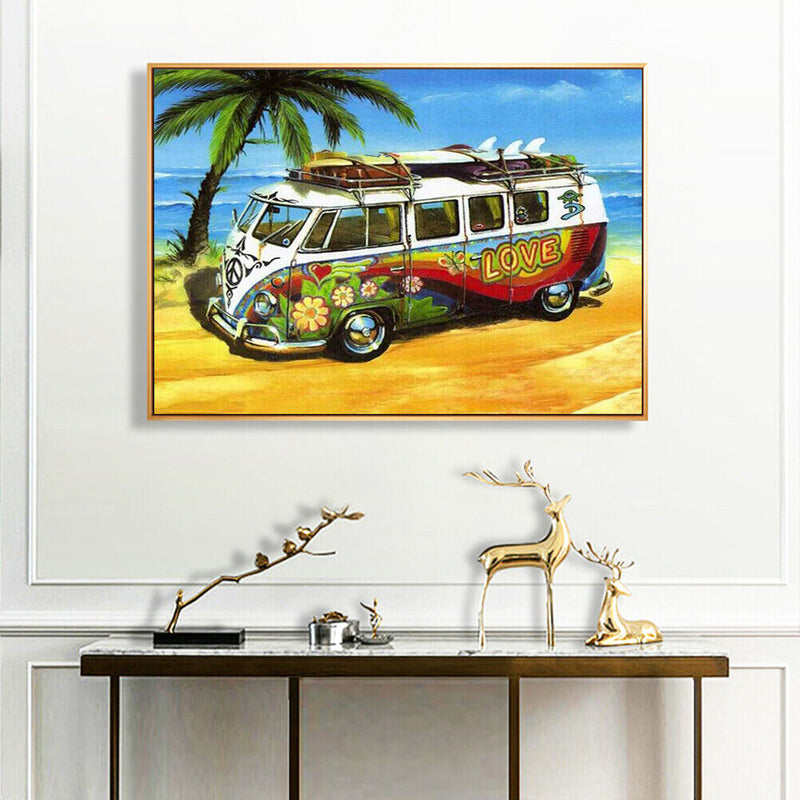 Full Round Drill 5D DIY Diamond Painting Car Embroidery Cross Stitch Wall Craft