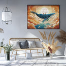 Full Embroidery Stamped Free Yourself 14CT Eco-Cotton Cross Stitch Home Decor