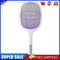 2 in 1 Electric Insect Swatter USB Recharge Mosquito Fly Bug Killer Trap Lamp