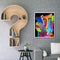 Abstract Design Painting By Numbers Acrylic Paint Canvas Wall Art Picture