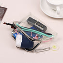 Coin Purse Transparent  Purse Storage Bag Mini Mouth Clip Bag Buckle Coin Bag
