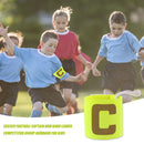 Kids Soccer Football Captain Arm Band Leader Competition Armband (Green) Newly
