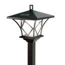 Outdoor LED Solar Garden Lawn Light Landscape Path Patio Driveway Lamp 1.5m