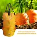 Plant Grow Bag 3 Gallons Strawberry Tomato Gardens Planting Pouch (Yellow) Newly