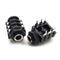 10Pcs 6PIN 6.35mm Microphone Female Stereo Audio Socket Jack Connector