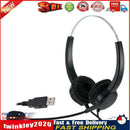 Call Center Headset USB Wired Offical Telephone Headphone with Microphone Newly