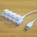 4-Key USB Keyboard Mini Keyboard DIY Custom Shortcuts Keyboard
