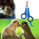 Pet Nail Toe Clipper Scissors Stainless Steel Dog Claw Cutter(Blue Black) Newly