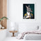 Zebra Gentleman Oil Paint By Numbers Kit DIY Acrylic Painting on Canvas
