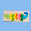 Large Cartoon Animal Buckle Three-Dimensional Puzzle Children Building Bloc