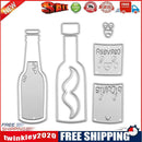 1set Drinks Metal Cutting Dies Stencils DIY Scrapbooking Embossing Decor(C)