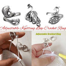 Fish Phoenix Knitting Loop Crochet Ring Ring Sewing Accessories Thimble Ring