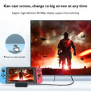 USB Type C To HDMI-Compatible Converter TV Dock Adapter for N-Switch/Switch Lite