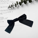 Velvet Bowknot Hair Clip Women Girls Elegant Hairpins Hairgrips Hair Accessories