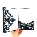 Envelope Cover Cutting Dies Plant Vine Pattern For Scrapbooking Card F3Y9