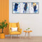 Feather Abstract 3 Panels Oil Paint By Numbers Kits Canvas Drawing DIY Coloring
