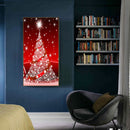 5D Christmas Tree Mosaic Diamond Painting Drawing Full Round Drill DIY Art