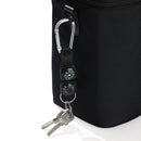 W Keychain Mini Carabiner Hanger Key Ring Compass Thermometer Carabiner