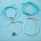 Multilayer Weave Rope Ethnic Bohemian Beads Shell Bangle Jewelry Gifts Bracelet