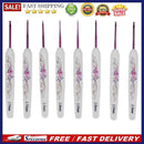 8pcs Soft Handle Aluminium Head Crochet Hooks Sweater Sewing Needles Set
