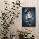 DIY Diamond Painting Kits Cartoon Girl Full Round Drill Wall Picture Decorati