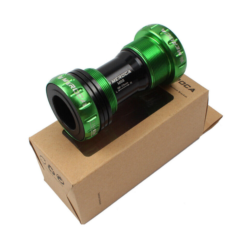 Bicycle BB Bottom Braces Thread Screw-in Road Bike Aluminum Alloy Axis Parts