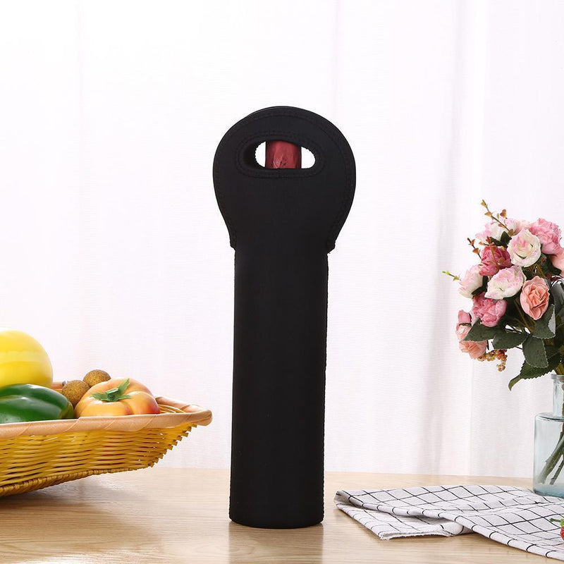 Diving Fabric Outdoor Camping Red Wine Bottle Cover Insulation Beer Drink Sle