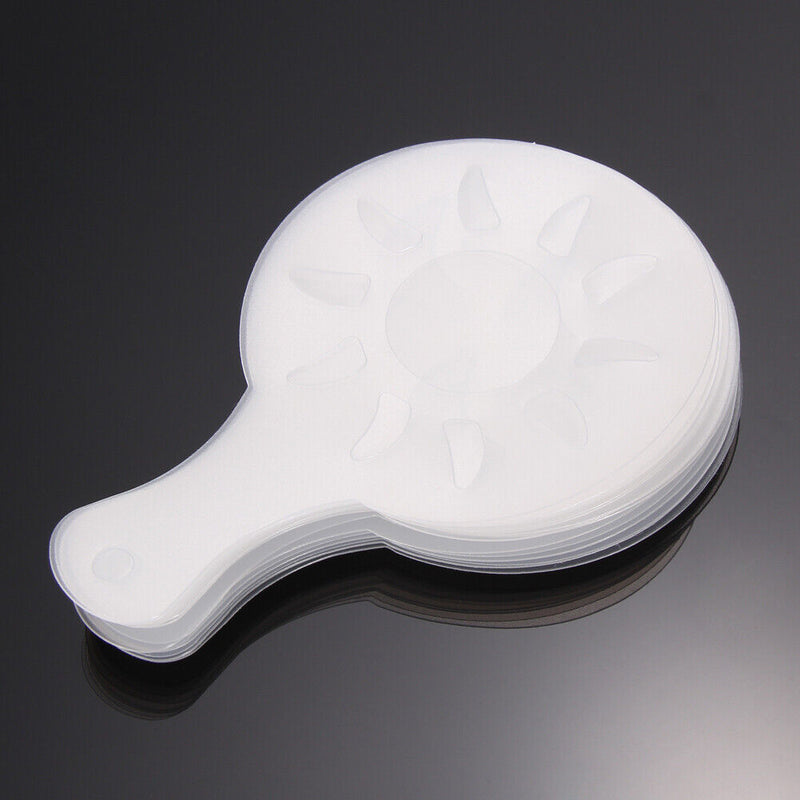16 Coffee Machine Barista Stencils Template Strew Flowers Pad Duster Spray