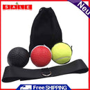 4pcs Gym Sanda Hand Eye Training Fight Ball w/ Headband Boxing Reflex Speed Ball