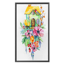 Partial Embroidery Bird House DIY Cross Stitch Kits Stamped 11CT Needlework Set