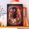 5D DIY Full Round Drill Diamond Painting Kit Halloween Pumpkin Drawing Orname