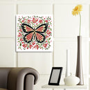 Partial Embroidery Cross Stitch Set Needlework Kit 14CT Butterfly Artwork