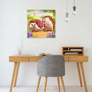 5D DIY Full Round Drill Diamond Painting Hedgehog Pattern of Cartoon Series