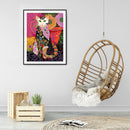 5D Diamond Painting Kit Cat Partial Special Shape Drill DIY Craft Mosaic Picture