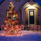#A 60/72led Solar Candy Cane Lamp Create Festive Atmosphere for Holiday Party