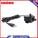 DC5V 3W USB Aquarium Pump Diving Pump Breeding Fish Tank Well Pond Water Pump
