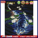 5D Diamond Painting Kit Animals Full Round Drill DIY Rhinestone Picture Hom